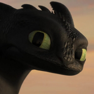 Toothless as Samson