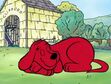 Clifford the Big Red Dog sleeping in The Trouble With Kittens