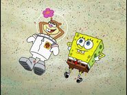 SpongeBob and Sandy