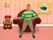 Kevin as Orange Tentacle Monster