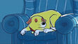 Martha Lorraine sleeping in the 1st episode