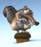 Scrat as Buddy the Porcupine
