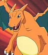 Charizard in the TV series