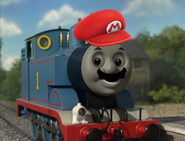 Thomas the Tank Engine as Mario