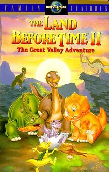 The Land Before Time 2 The Great Valley Adventure English Poster