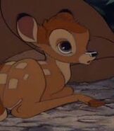 Bambi as Rudolph