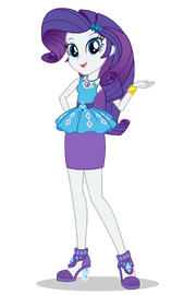 Equestria Girls Digital Series Rarity official artwork