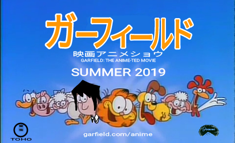Garfield Garfield Hanging pin | Gambit's Games and Anime