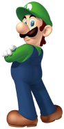 Luigi as Tweedledum