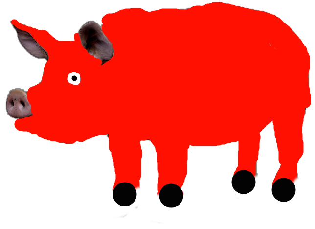 Pinksausage the Red Pig | The Parody Wiki | Fandom