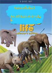 An African Animal's Life (1998)- Poster