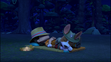 Carlos and Tracker sleeping