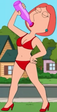Lois red bikini