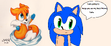 Sonic keeps Tails as his friend.