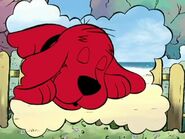 Clifford the big red dog sleeping by lah2000 dcyrq3q-fullview