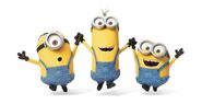 Minions jumping