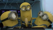 Minions share banana