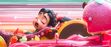 Vanellope doses off during the race while driving