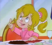 Bambi as Mother Goose
