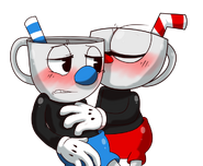 Cuphead and Mugman