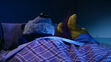 Donkey Hodie and Purple Panda sleeping in Super Duper Sleepover