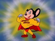 Mighty Mouse as Artemis