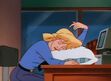 Miranda Wright sleeping and snoring