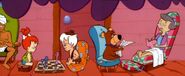 The Flintstones Reference - Pebbles, Bamm-Bamm and Betty from I Am Weasel