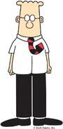 Dilbert as Dr. Willerstein