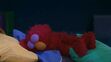 Elmo falls asleep on New Years Eve