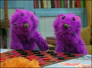 Pip and Pop Are Both Purple Otters