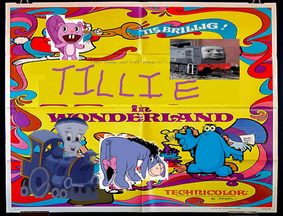 Paul Young and Paul 65's Posters Part 09 - Tillie in Wonderland.