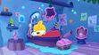 Brooklyn the Baby Shark sleeping in All I Want For Fishmas