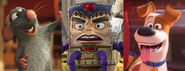 Remy MODOK and Max (The Secret Life of Pets)