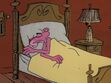The Pink Panther sleeping in bed in "In the Pink of the Night"