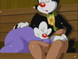 Yakko and Dot snoozing