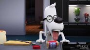 Mr. Peabody licking