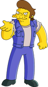 Snake Jailbird (The Simpsons) as Snake