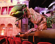 Large Audrey II in the 2003 revival of the Little Shop of Horrors musical