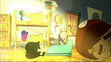 Balloona Luna Whoopee Cushner Leaky Louie and Handlebar Henry sleeping