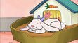 Daffodil sleeping in Sing a Song Norville