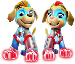 るーのすけella tuck alapants Tuck and Ella (Paw Patrol