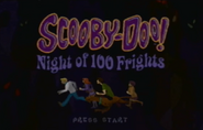Night of 100 Frights start screen