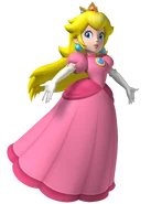 Princess Peach as Minnie Rabbit