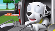 Marshall Paw Patrol was snoring in the dog house