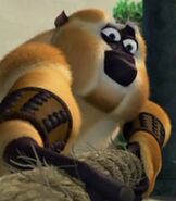 and Monkey as Tuck and Roll