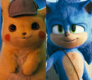 Detective Pikachu and Sonic the Hedgehog