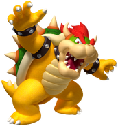 Bowser as extra crocodile