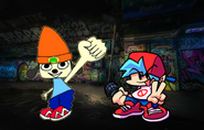 Parappa and Boyfriend