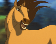 Spirit as Prince Florian's Horse